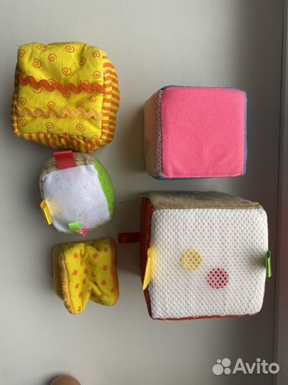 Мягкие кубики