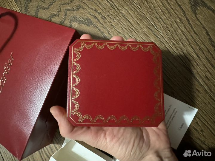 Запонки Cartier новые