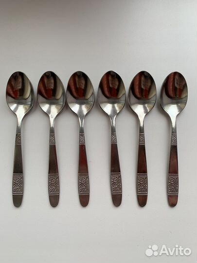 Набор вилки чайные ложки СССР нержавейка