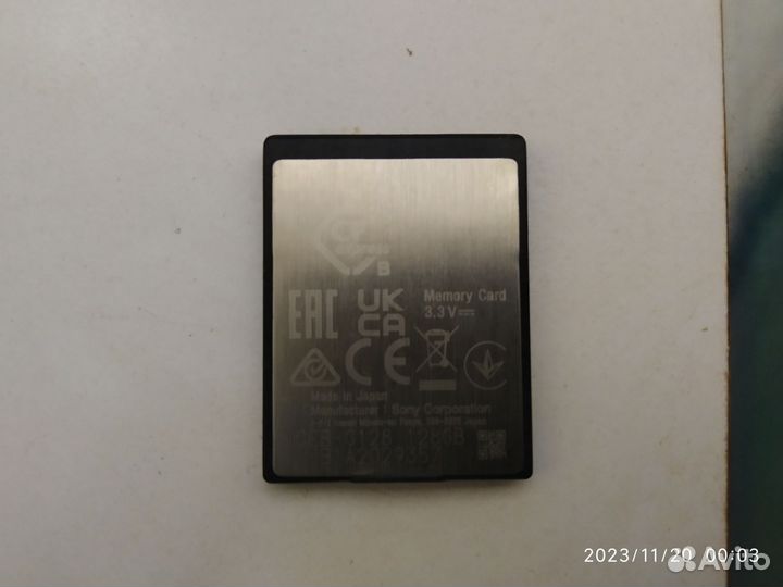 128 гб CFexpress Type B tough Memory Card