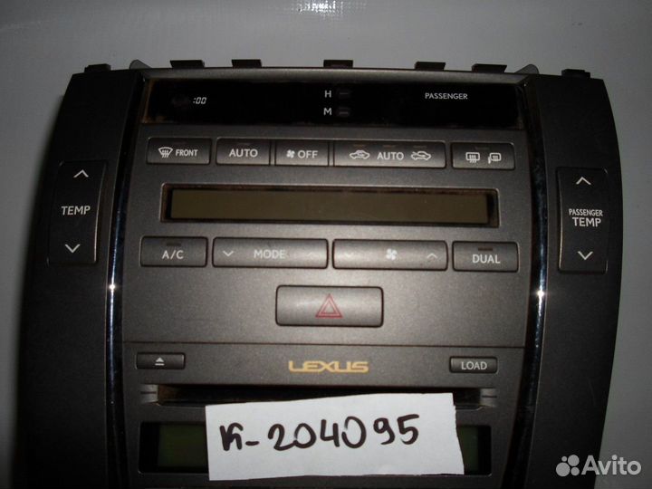 Блок управления климатом (Lexus ES)