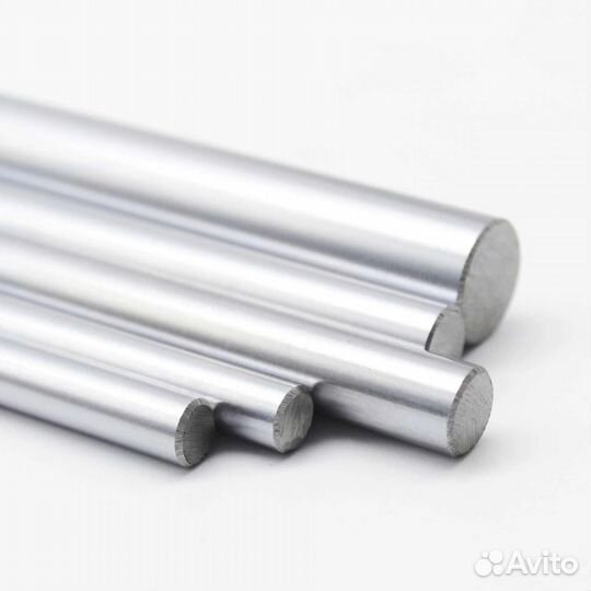 Цилиндрические направляющие полированные валы чпу