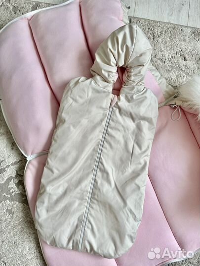 Конверт для девочки зима