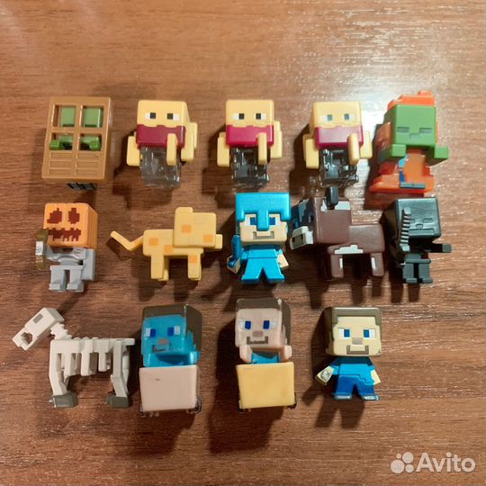 Минифигурки minecraft оригинал Mattel