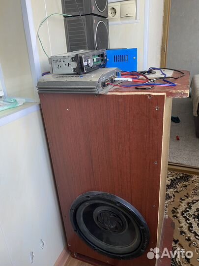 Сабвуфер с колонками