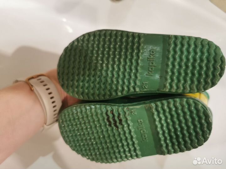 Детские резиновые сапоги