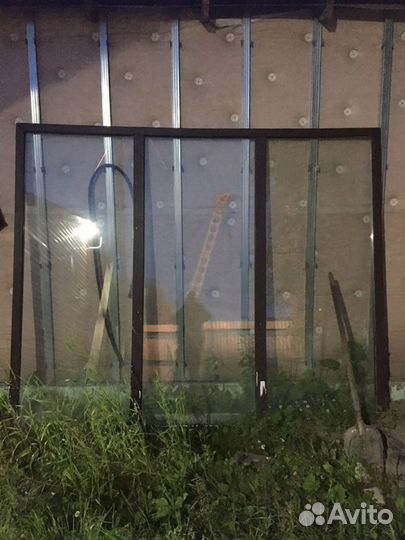 Продам понорамный стеклопакет 2.84на 2.34