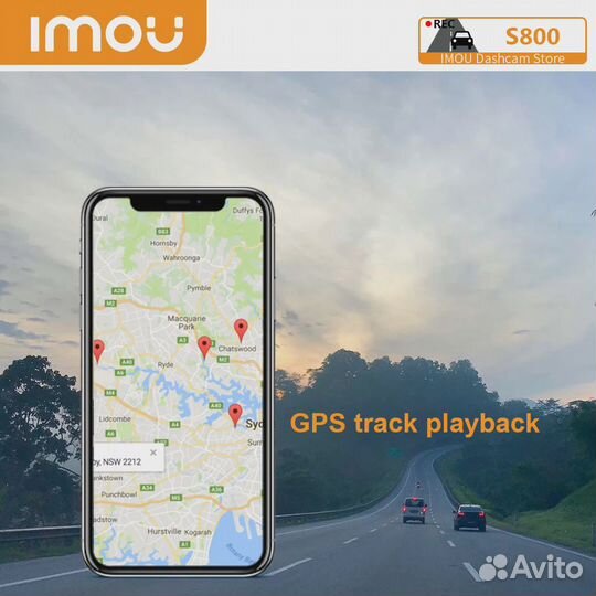 Видеорегистратор imou S800 4K Ultra HD 8 Мп