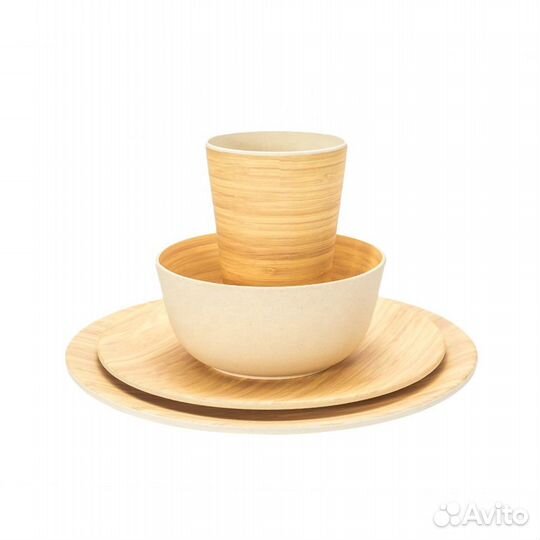 Посуда бамбуковая