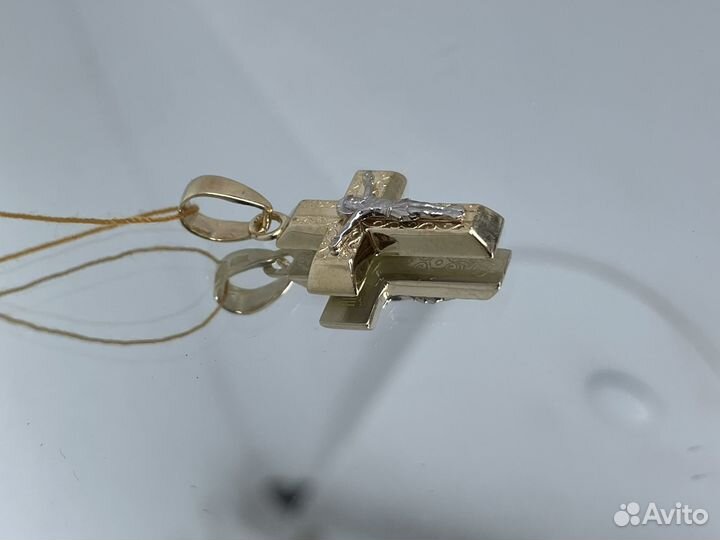Золотой крест 1.88 гр