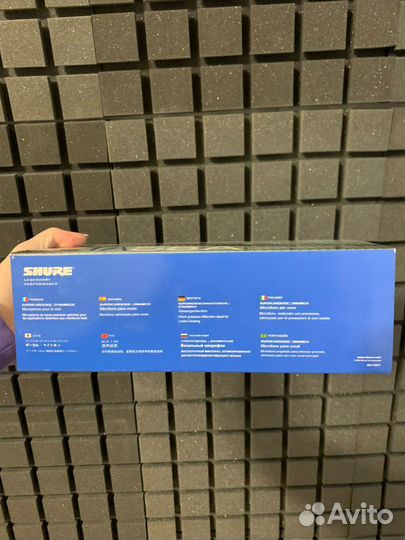 Микрофон Beta 58A Shure и Шнур (5 метров)