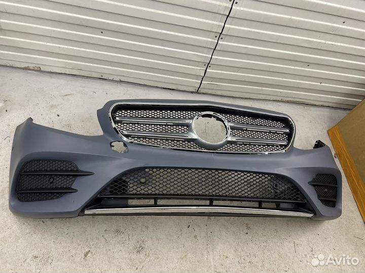 Бампер в сборе на мерседес w213