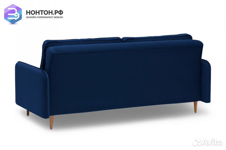 Диван книжка Эстет темно-синий