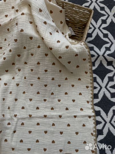 Муслиновый плед новые