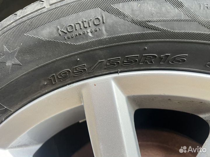 Колеса в сборе r16 vw polo rapid