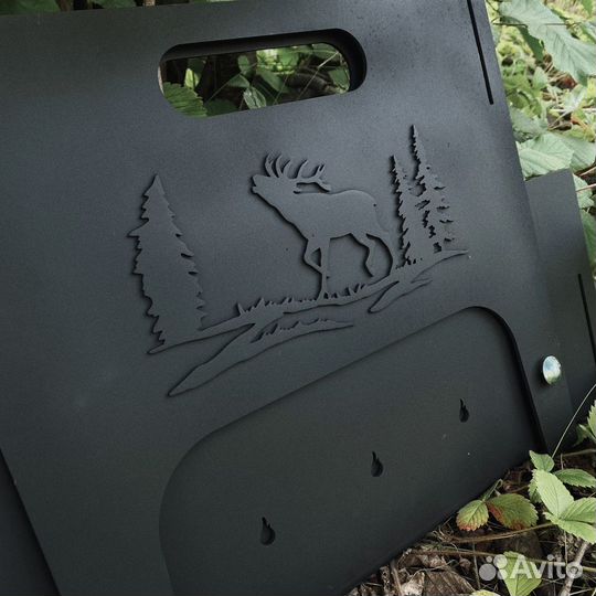 Мангал разборный походный 3 мм