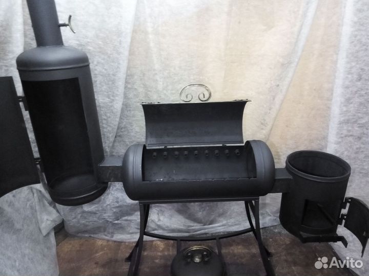 Мангал, печь, коптильня. Смокер