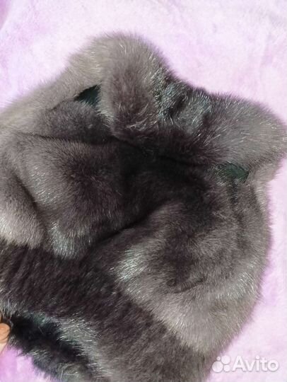 Шапка норковая женская