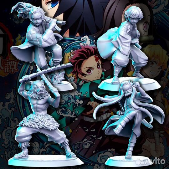 Танджиро Камадо Клинок, рассекающий демонов Фигурк