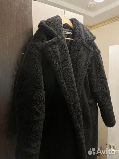 Шуба плюшевая женская