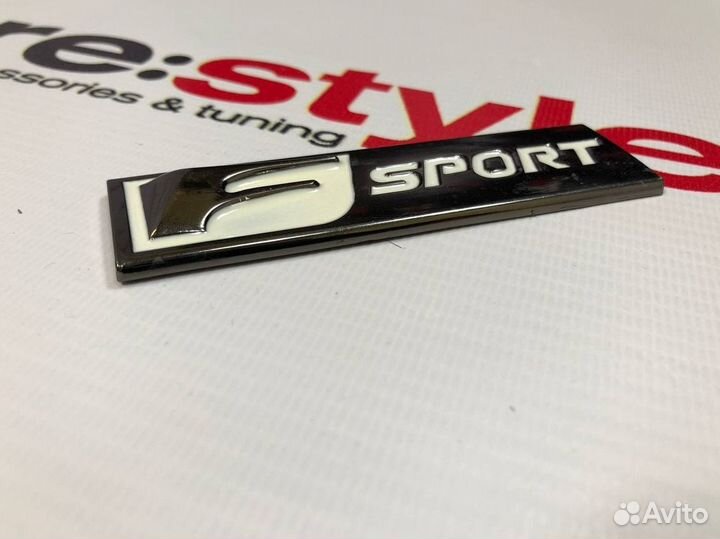 Эмблема Lexus F-Sport Длинная N148