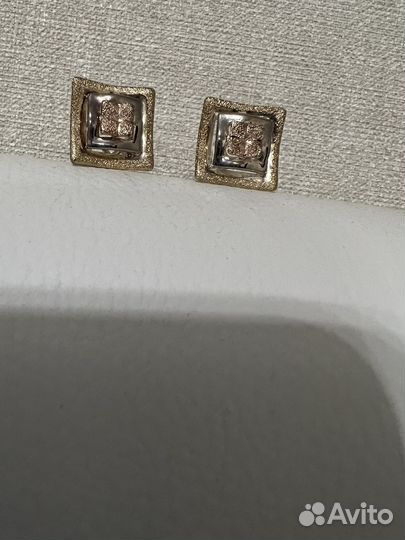 Серьги с подвеской