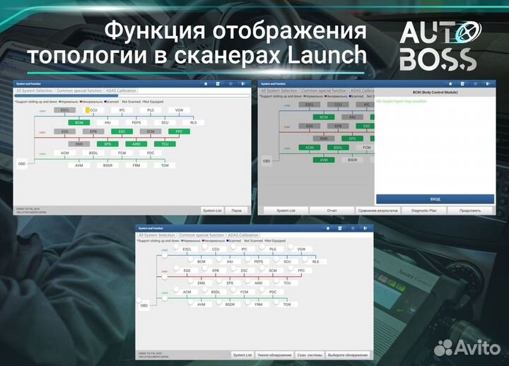 Launch x431 PRO VII ultra + курсы