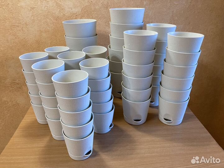 Цветочные горшки б/у