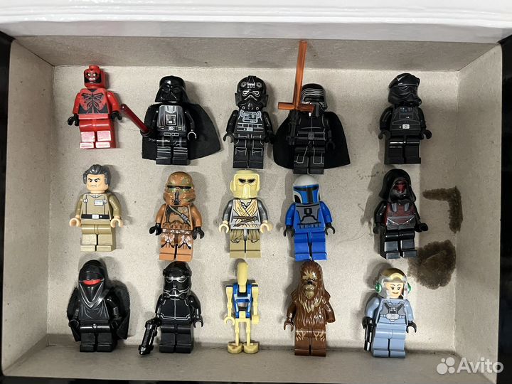 Лего минифигурки звездные воины