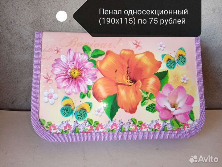 Фартук для трудов и пеналы (новые)