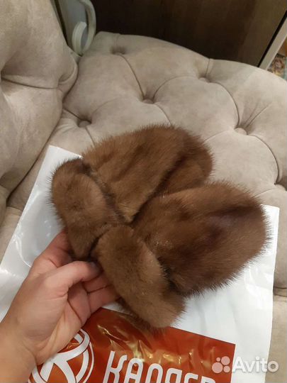 Варежки норковые