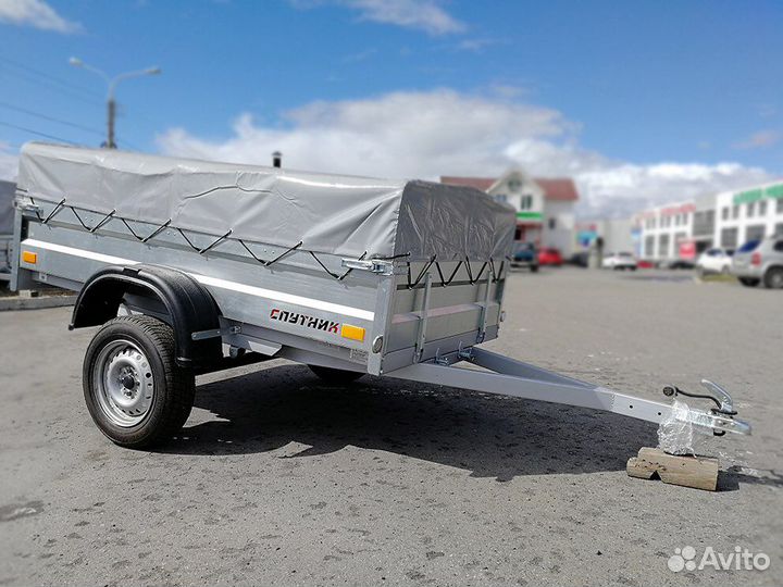 Прицеп бортовой внутри 2,16х1,3 Полный цинк