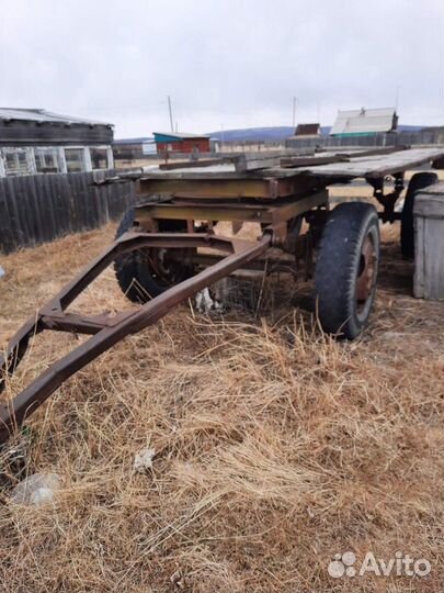 Прицеп бортовой ЗИЛ ГКБ-817, 1985