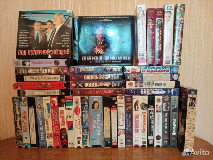 Кассеты для видеомагнитофона