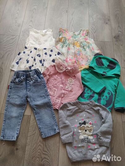Вещи на девочку 80 86