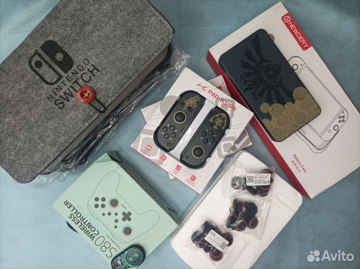Аксессуары для nintendo switch (новые)