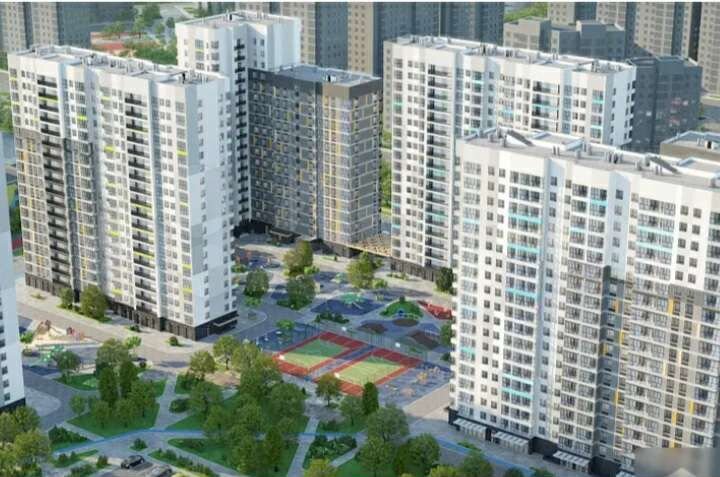 2-к. квартира, 58,6 м², 13/18 эт.