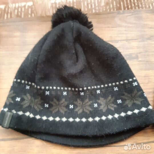 Шапка мужская шарф