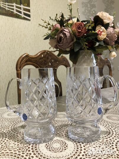 Хрустальные кружки