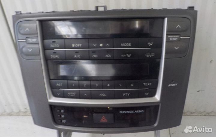 Панель управления климатом Lexus IS 250