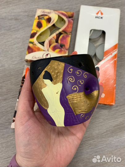 Аромолампа и чайные свечи