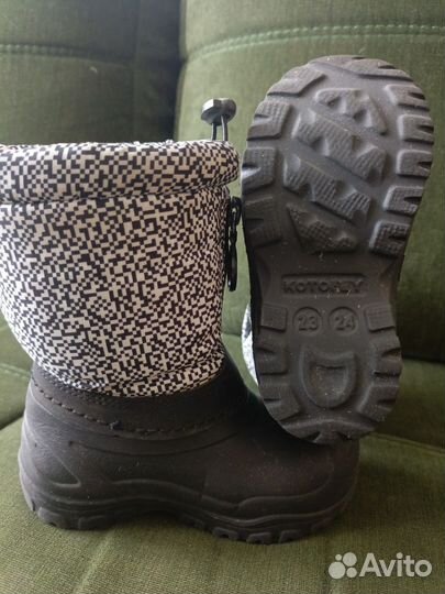 Сапоги дутики детские