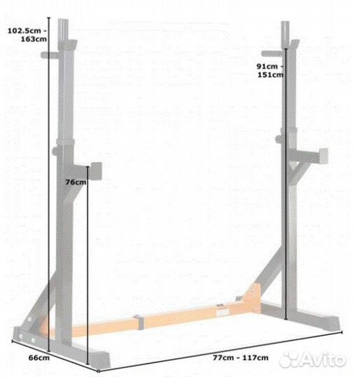 Стойка под штангу новая