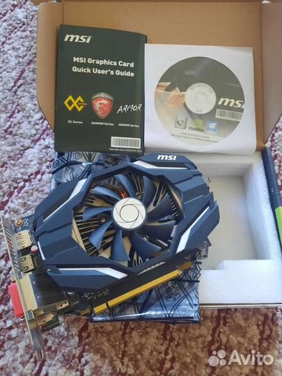 Видеокарта MSI gtx 1060 6gb OC
