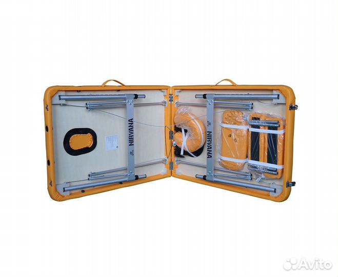 Массажный стол DFC nirvana Elegant luxe, цвет горч