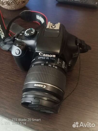 Зеркальный фотоаппарат canon eos 1100d