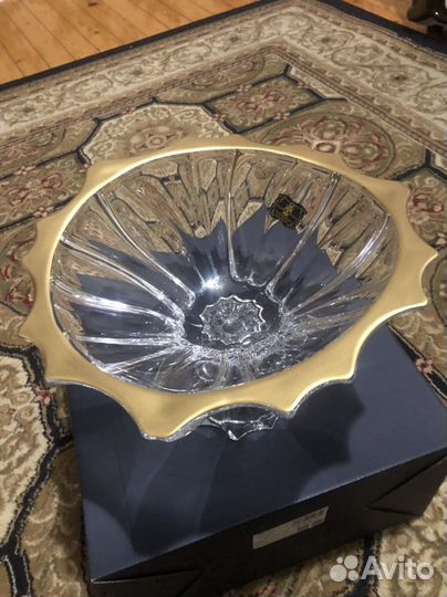 Ваза фруктовница Bohemia