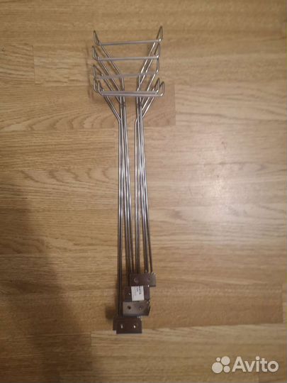 Бесто Держатель для бокалов, хромированный,5 шт