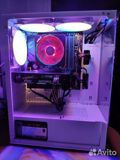 Игровой Компьютер gtx 1660 super ryzen 5 3500x