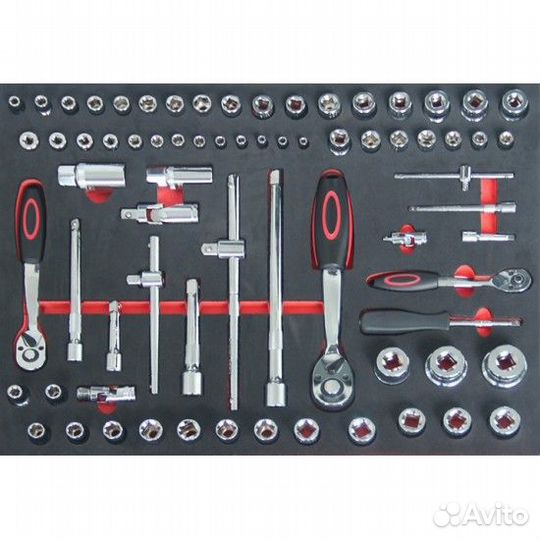 Тележка инструментальная с инструментом (201 предм